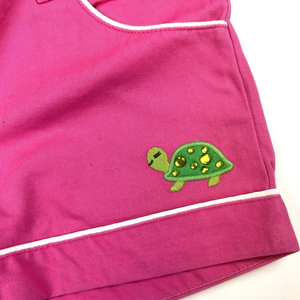 NWT Gymboree Girl Piped Turtle Short & Stripe Turtle Tee 2 Pieces Set Size 3 - Picture 3 of 12